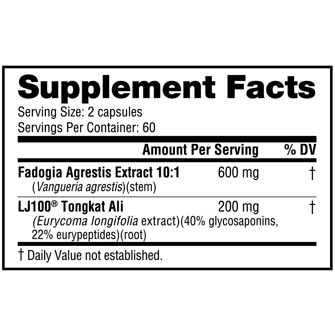 Tongkat Ali & Fadogia // Testosterone Support - Hormone Support - Strom Sports Nutrition