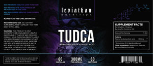 TUDCA (300mg) // Liver Support - Essentials - Strom Sports Nutrition