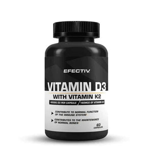Vitamin D3 4000IU and K2 180mcg // 60 Capsules - Essentials - Strom Sports Nutrition